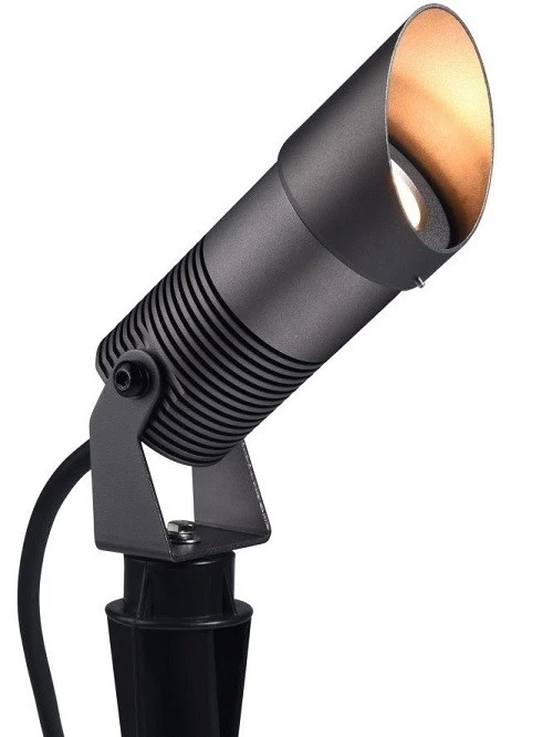 Spike5 - Anthracite 240v IP67 5w 2700k 400 Lumens 38 Degree Beam Angle Spotlight Available In Black - Image 4