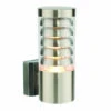 Tango - Outdoor Wall Light - 240v - 304 Brushed Stainless Steel IP44 E27 Max 9.2w