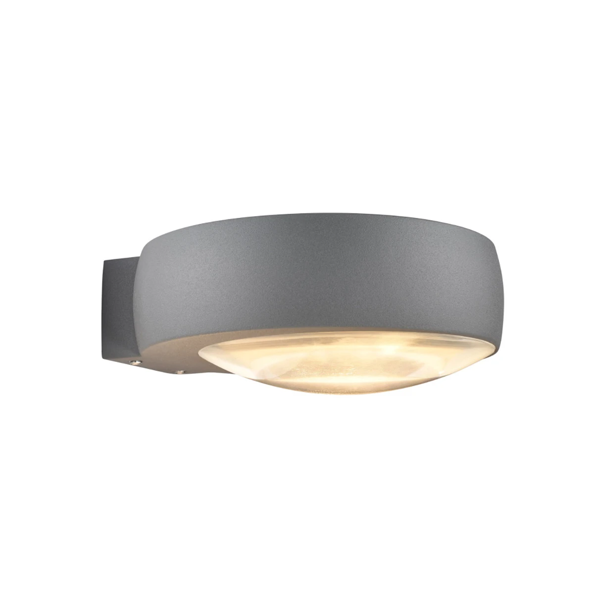 Lumex 240 -Outdoor Wall Light Grey 8w 3000k IP65 689 Lumens 90 Degree Beam Angle - Down Light - Image 4