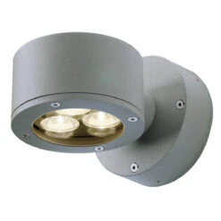 Sitra 240v - Outdoor Fixed Down Light Anthracite Powder Coated Aluminium IP44 GX53