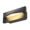 ADI - Outdoor Recessed Wall Light, LED, 3000K, IP55, Anthracite, 15.4w 870 Lumens