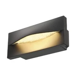 ADI - Outdoor Recessed Wall Light, LED, 3000K, IP55, Anthracite, 15.4w 870 Lumens