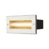 BRICK Symmetrical Outdoor Recessed Wall Light, LED, 3000K, Stainless Steel, IP67, 230V, 950lm 10w