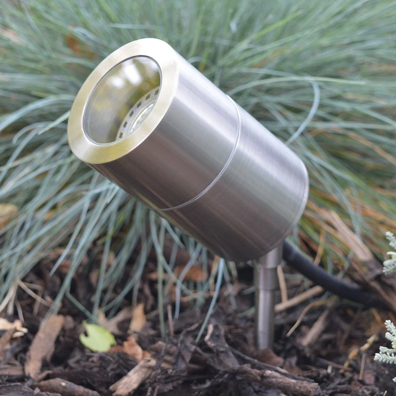 Compact Spike Spotlight, 240v 316 Stainless Steel, GU10, IP65 - Image 3