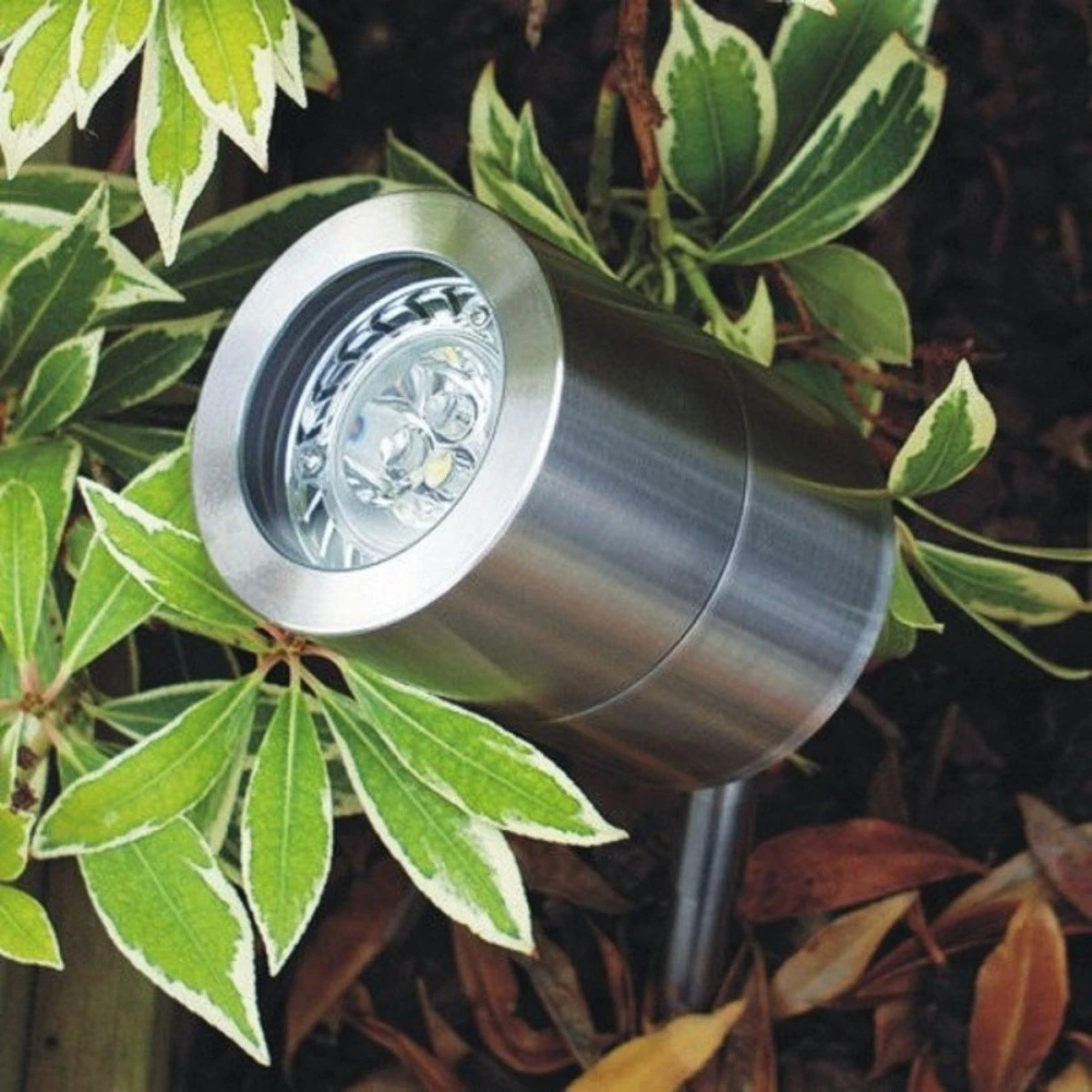 Compact Spike Spotlight, 240v 316 Stainless Steel, GU10, IP65 - Image 2