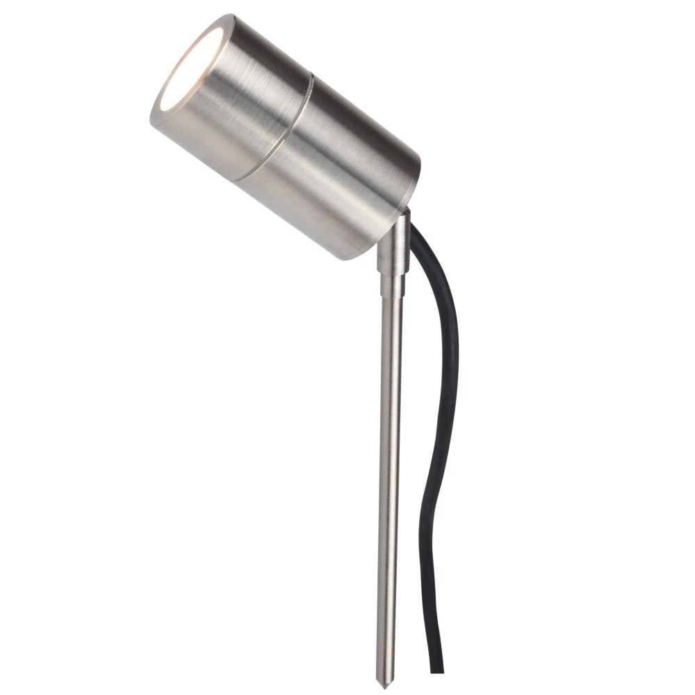 Compact Spike Spotlight, 240v 316 Stainless Steel, GU10, IP65 - Image 9