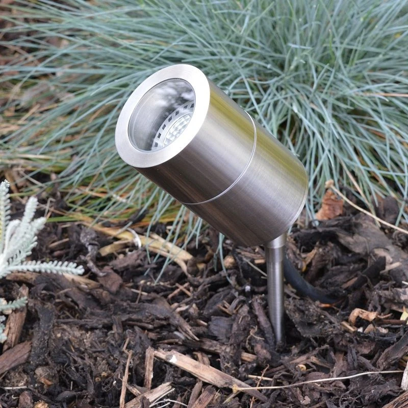 Compact Spike Spotlight, 240v 316 Stainless Steel, GU10, IP65 - Image 12