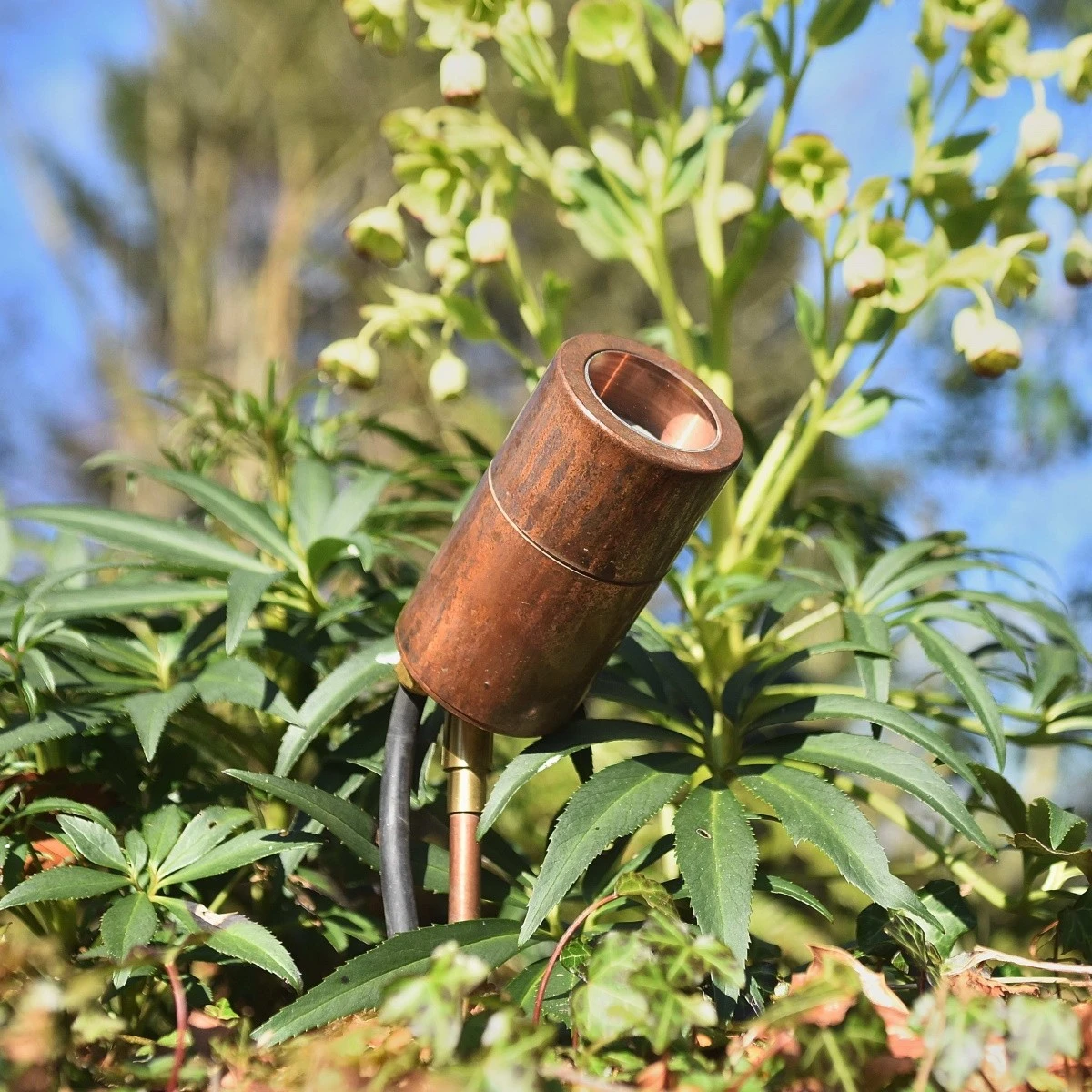 Microspot Spike - 12v - Copper IP65 MR11 - Spotlight - Image 3