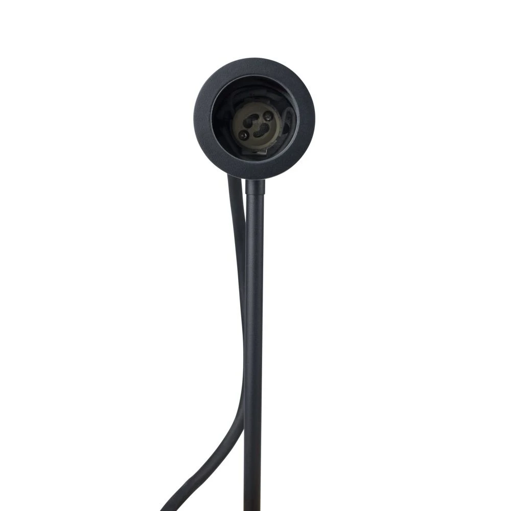 Compact Black Powder Coated 240v - Aluminium IP65 GU10 Spike Spotlight - Image 11