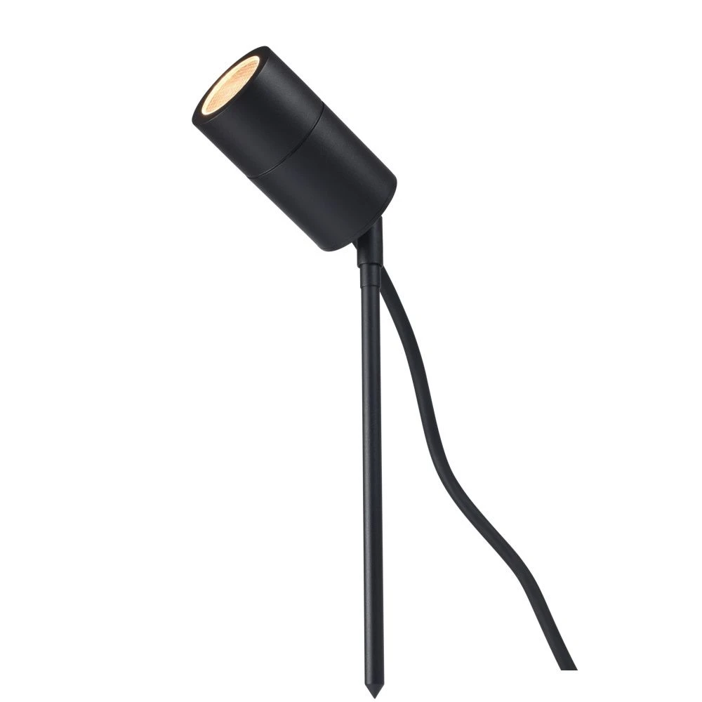 Compact Black Powder Coated 240v - Aluminium IP65 GU10 Spike Spotlight - Image 12