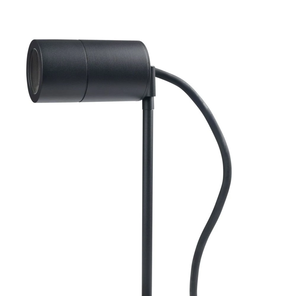 Compact Black Powder Coated 240v - Aluminium IP65 GU10 Spike Spotlight - Image 13