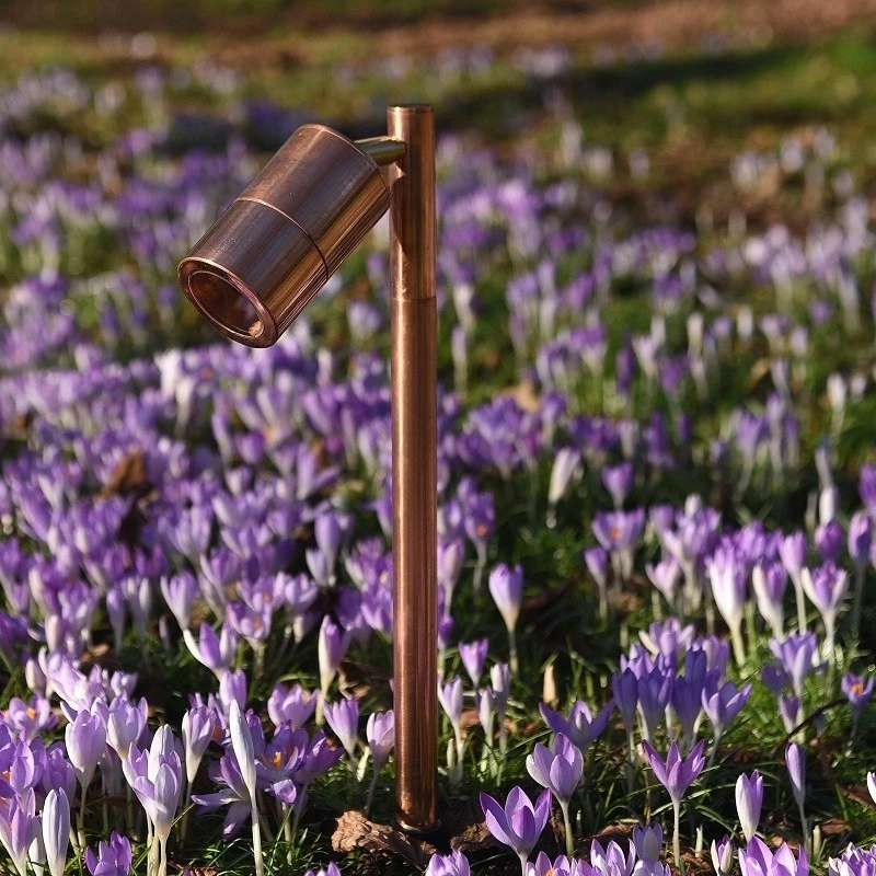 Pole Spot Solo - 12v - Copper IP65 MR16 Spike Spotlight - Choice Of 4 Colour Finishes - Image 3