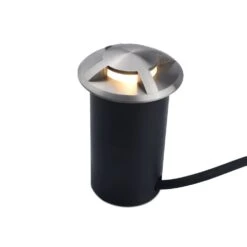 Waymarker 360 - Outdoor Recessed Light - 12v 316 Stainless Steel Bezel & Aluminium Body 360 Degree IP65 MR16