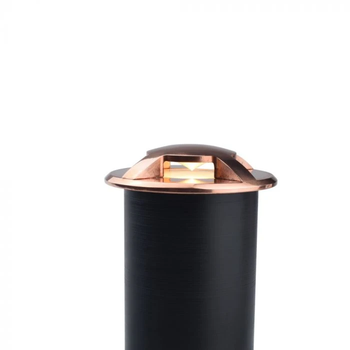 Waymarker 360 - 240v Copper Bezel & 316 Stainless Steel Body With 4 Windows Giving 360 Degree Light IP66 GU10 - Image 3