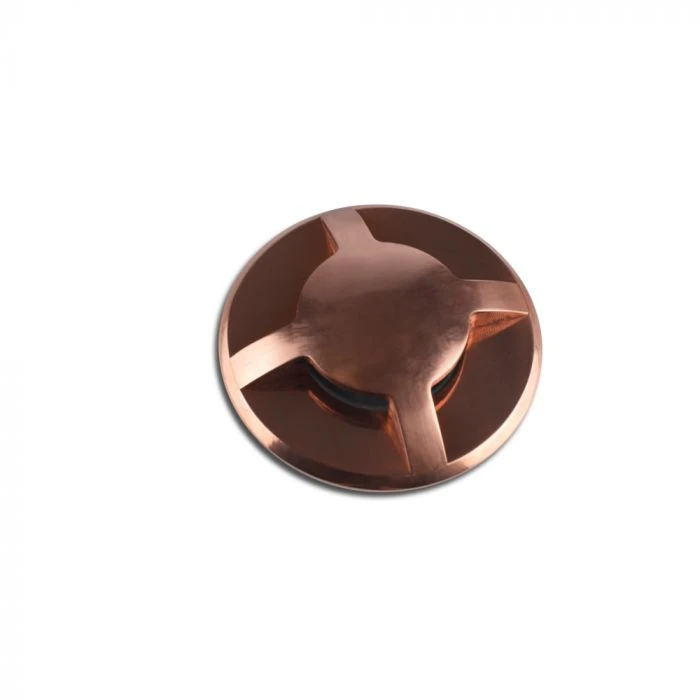 Waymarker 360 - 240v Copper Bezel & 316 Stainless Steel Body With 4 Windows Giving 360 Degree Light IP66 GU10 - Image 6