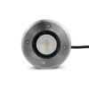Modula - 12v 316 Stainless Steel Bezel Aluminium Body 30 Degree Tilt Round Recessed Spotlight IP67 MR16 120mm Bezel