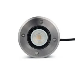 Modula - 12v 316 Stainless Steel Bezel Aluminium Body 30 Degree Tilt Round Recessed Spotlight IP67 MR16 120mm Bezel
