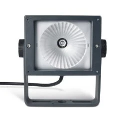 Apollo - 240v - Dark Grey Aluminium IP65 35w Metal Halide 60 Degree Beam Angle Surface Or Spike Mounted Spotlight