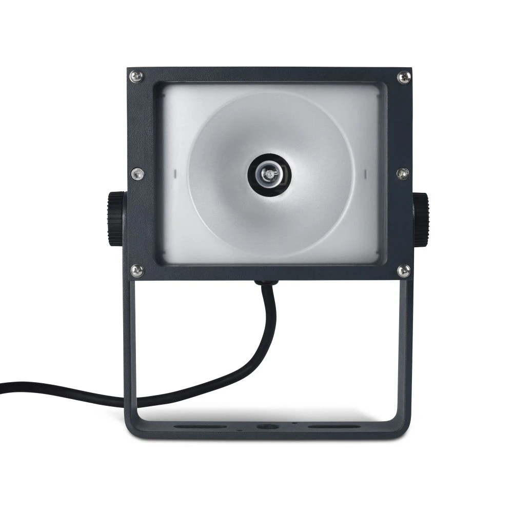 Apollo - 240v - Dark Grey Aluminium IP65 70w Metal Halide 60 Degree Beam Angle Surface Or Spike Mounted Spotlight