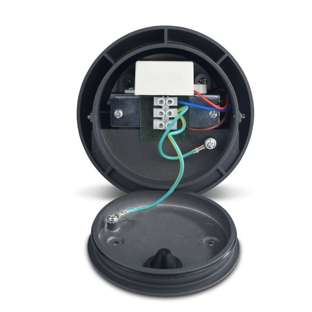 Gemini Wall Light - Graphite Grey - Warm White 3000k - Graphite IP54 - 240v - 261 Lumens - Image 3