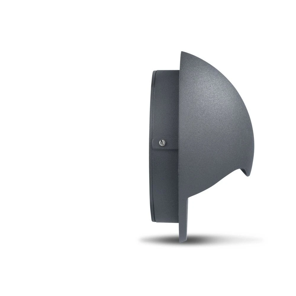 Gemini Wall Light - Graphite Grey - Warm White 3000k - Graphite IP54 - 240v - 261 Lumens - Image 6