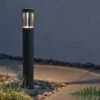 Senatrix - Graphite Grey IP54 7w 3000k 240v 426 Lumens 650mm Height - Surface Or Spike Mounted Bollard