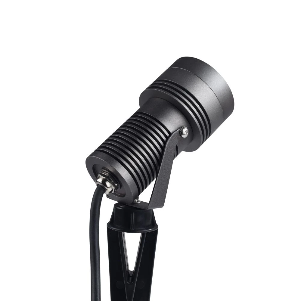 Spike12 Anthracite 240v 12w 2700k 1250 Lumens IP67 40 Degree Beam Angle Spotlight - Image 6