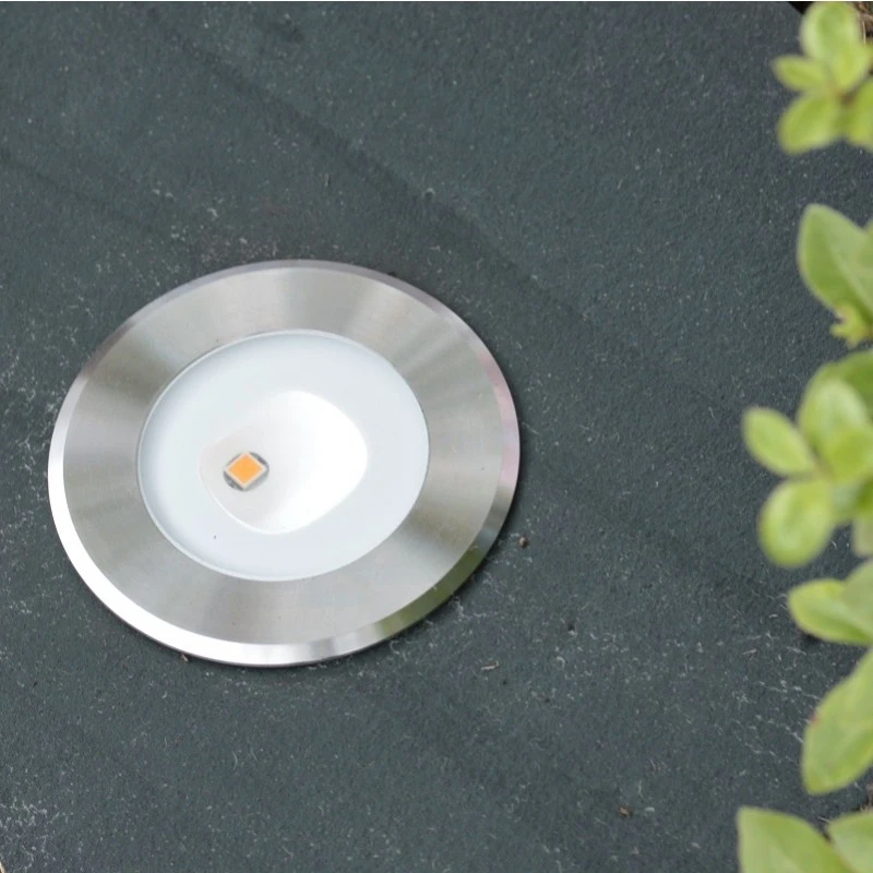 Polus - 316 Stainless Steel - 24v DC Asymmetric LED Recessed Spotlight IP67 9w 2700k 600 Lumens 45 Degree Beam Angle - Image 6