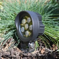 Cygnet Black 11.7w 3000K 12v LED 27 Degree Beam Angle IP65 Spotlight