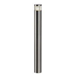 VAP Slim 90 - 304 Stainless Steel IP44 230v E27 20w Max LED 90cm Tall - Surface Or Spiked Bollard- Choice Of 3 Heights
