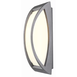 Meridian - 240v - Outdoor Wall Light Contemporary Style - Anthracite Powder Coated Aluminium IP54 E27 Max 25w