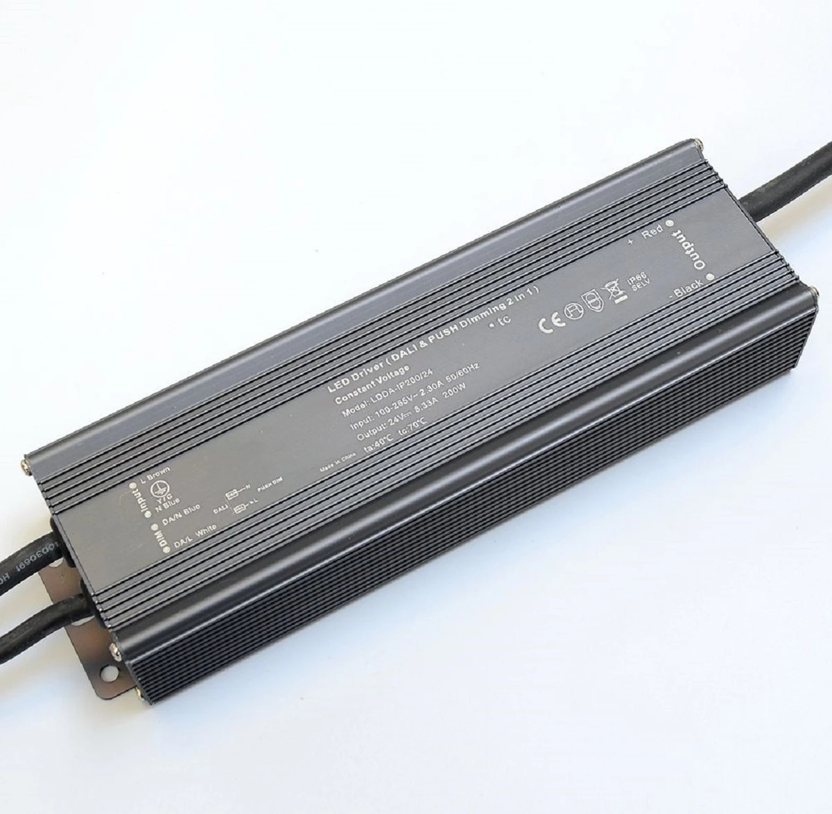 DALI Dimmable Driver IP66 200Watt‐24V Constant Voltage