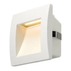 DOWNUNDER OUT S EL - White Finish With Warm White 3000k LED - 40 Lm 220-240v IP55 - 1.7w