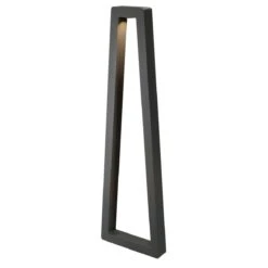 Bookat - Anthracite IP65 15w 3000k/4000k 230v 1300 Lumens 1.3m Height - Free Standing Lamp