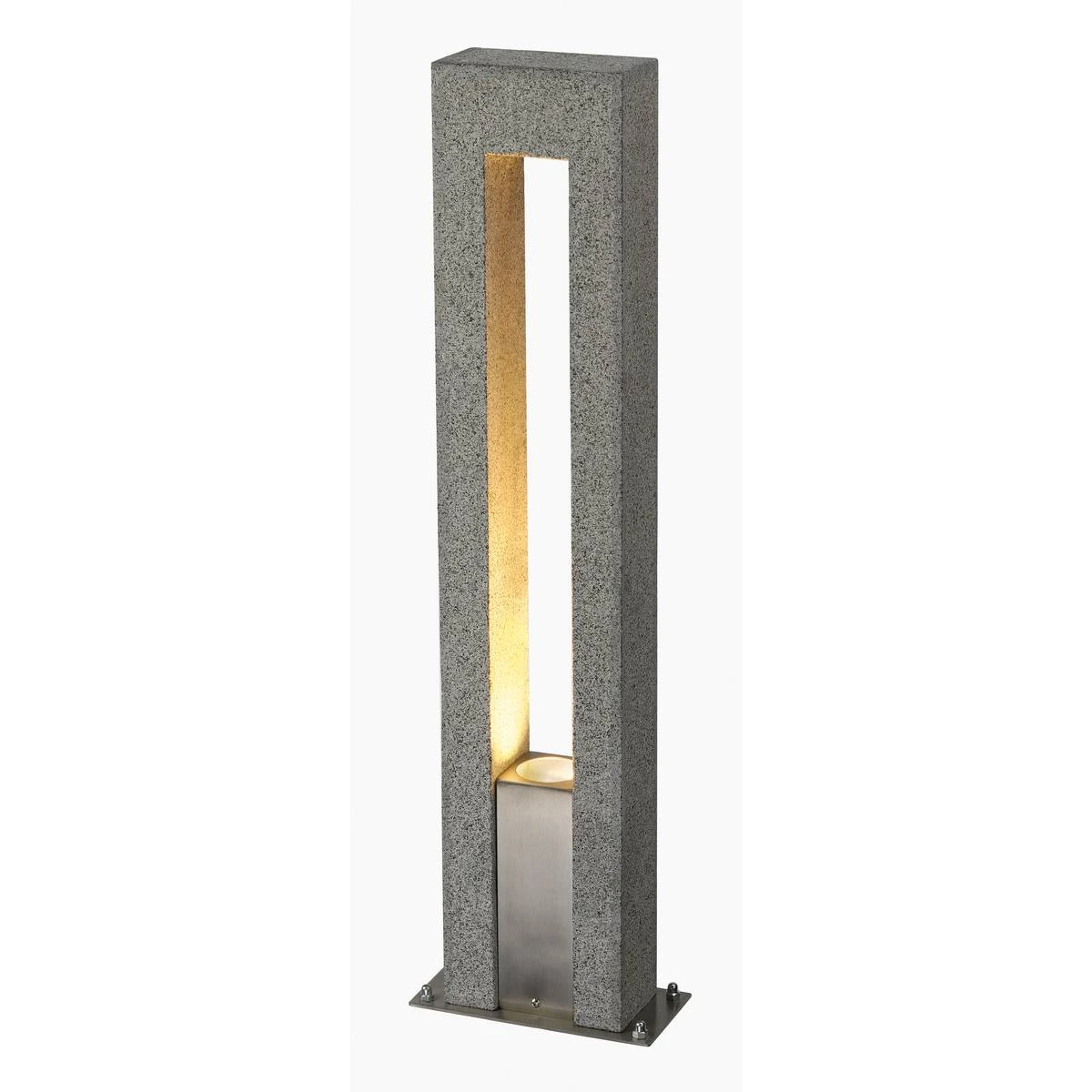 Arrock Arc - Granite IP44 Maximum Wattage 35w GU10 230v 70cm Height - Bollard