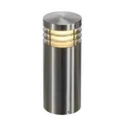 VAP 40 - 304 Stainless Steel IP44 230v E27 23w Max LED 40cm Tall - Surface Mounted Bollard- Choice Of 3 Heights