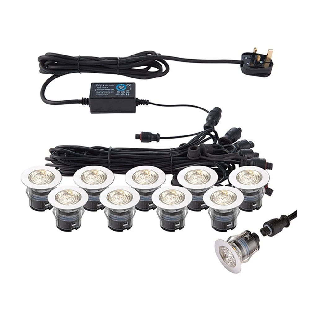 Ikon PRO CCT 3000K/4000K 45mm Kit IP67 0.75W Cct