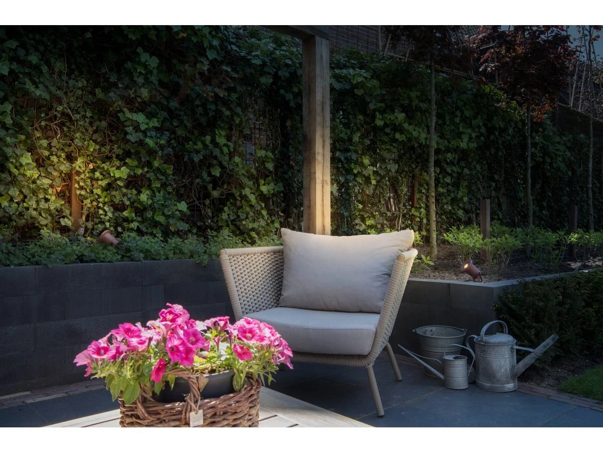 Nautilus - 240v - Rust Coloured Mains GU10 Max Wattage 11w, IP65 Spike Light - 5 Colour Finishes - Image 2