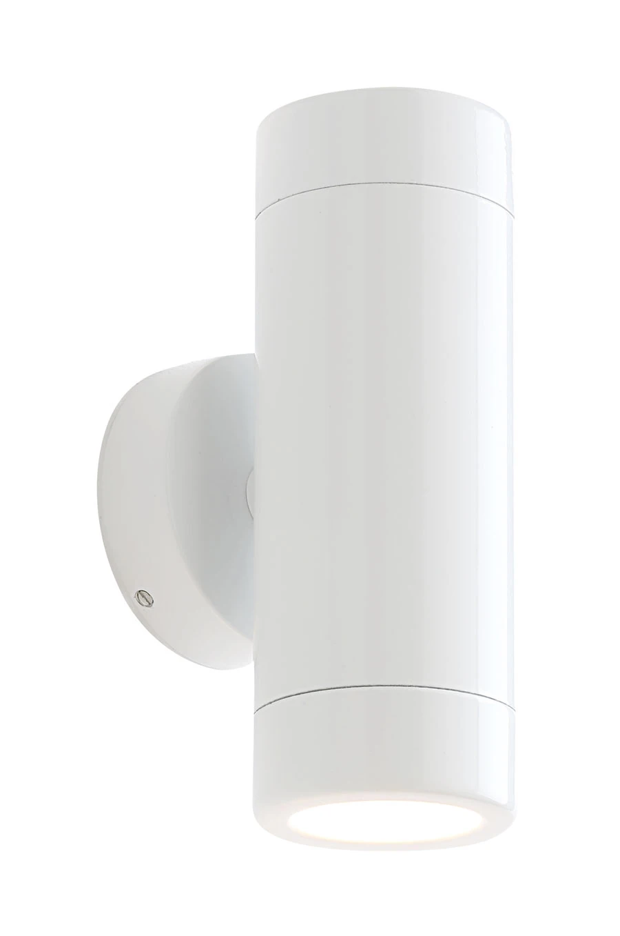 Odyssey, Outdoor Up & Down Wall Light 240v White Powder Coated, IP44, 2 X 35W (Max) GU10