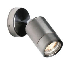 Odyssey 240v - Outdoor Adjustable Wall Light 304 Stainless Steel IP65 GU10