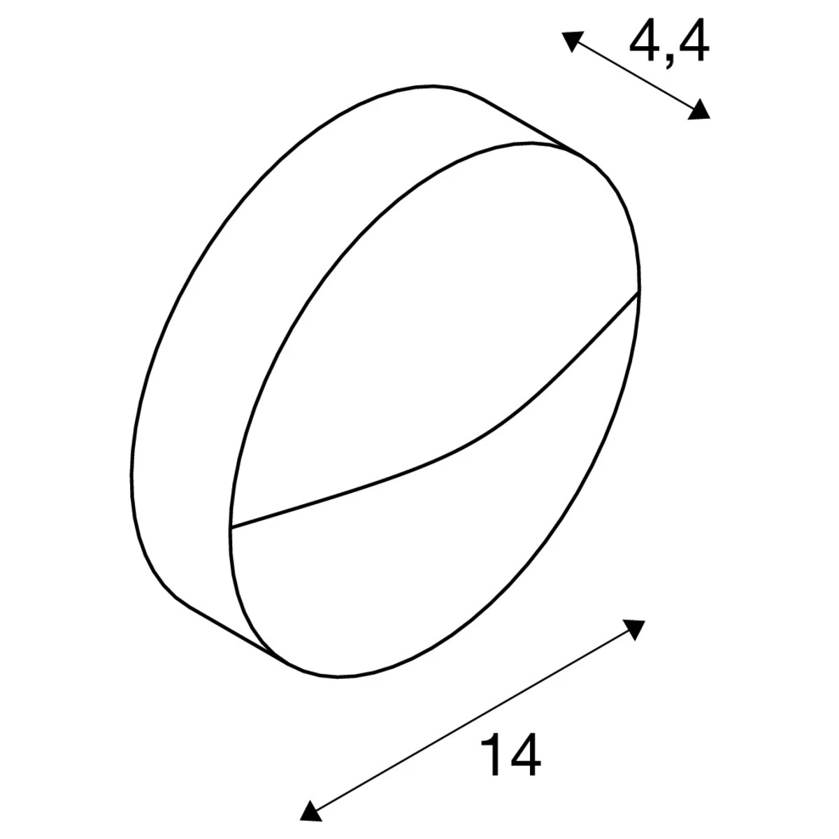 Downunder Out - Round Outdoor Wall Light - 240v - Matt Anthracite Switchable Colour 3000k/4000k IP65 - 4.5w - Image 4